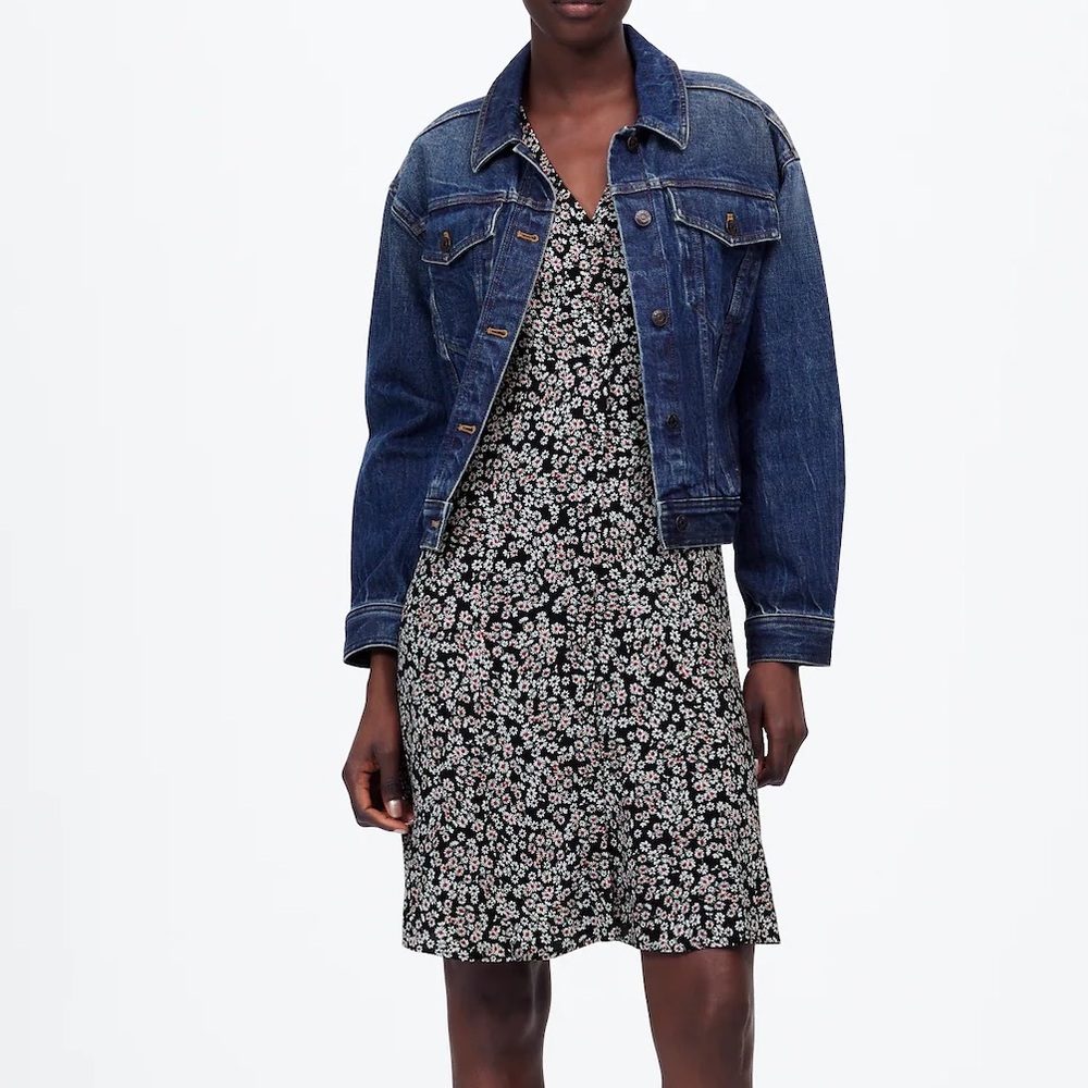 Madewell Flutter-Sleeve Mini Dress in Floral | 4
